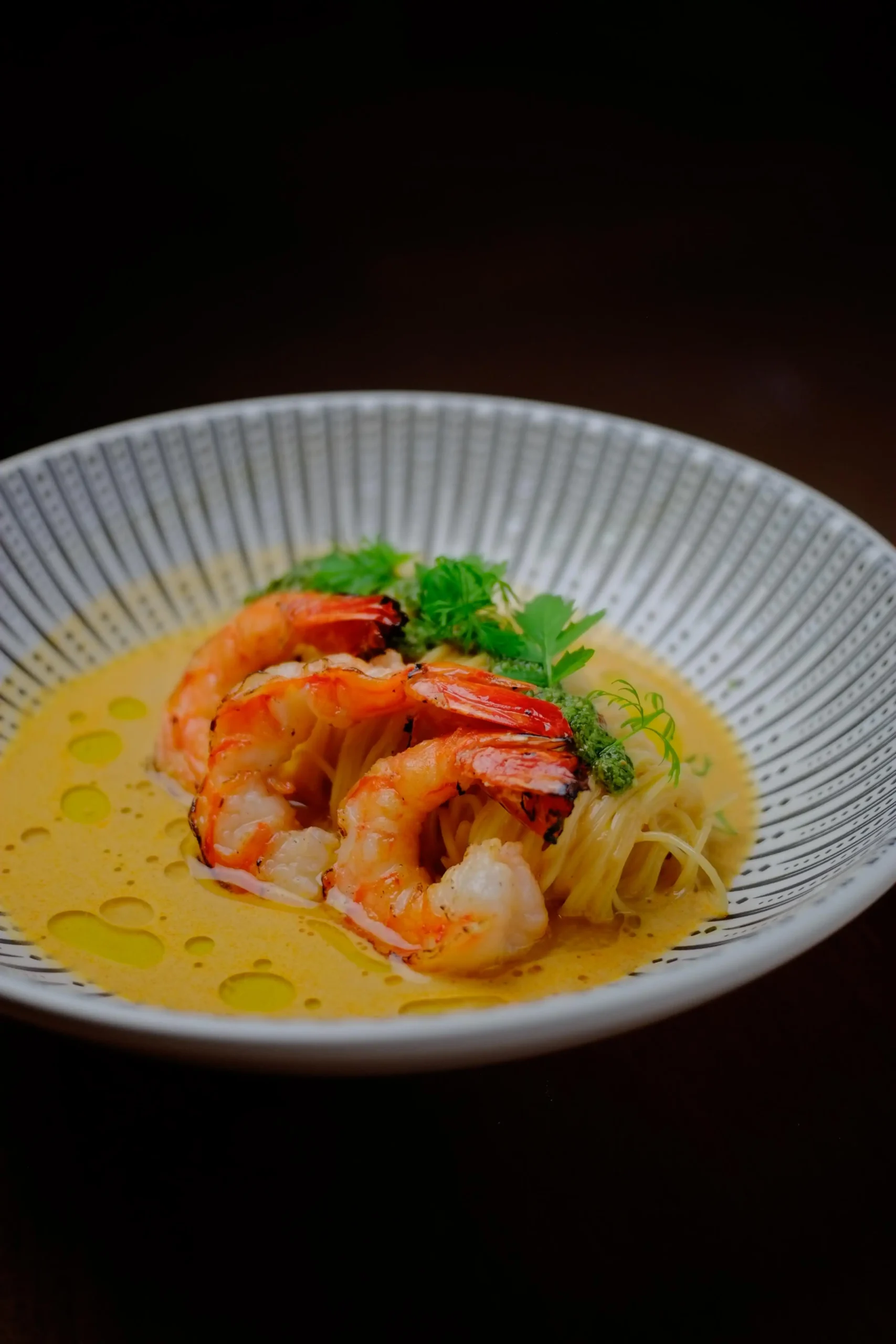 A meal at Lunavera Space